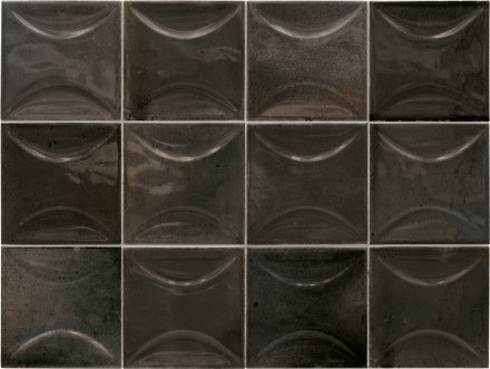 Плитка керамическая настенная 30022 HANOI ARCO Black Ash 10x10 см