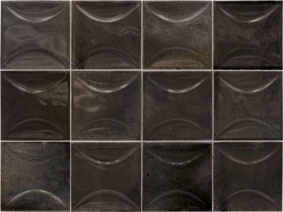 Плитка керамическая настенная 30022 HANOI ARCO Black Ash 10x10 см