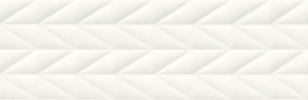 Плитка Meissen Keramik French Braid белый 29x89 FRE-WTA051