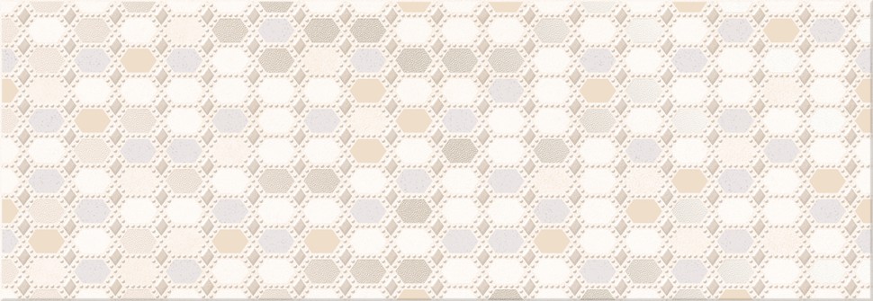 Декор Malwiya Milk Geometria 24,2*70