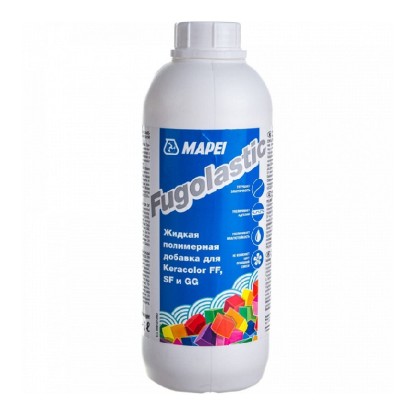 MAPEI ADMIX F(FUGOLASTIC) 1 кг Жидкая полимерная добавка для шовных заполнителей Keracolor FF