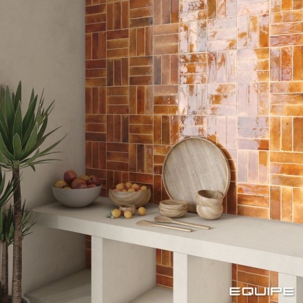 Плитка керамическая настенная 30029 HANOI ARCO Burnt Red 10x10 см