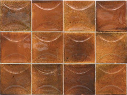 Плитка керамическая настенная 30029 HANOI ARCO Burnt Red 10x10 см