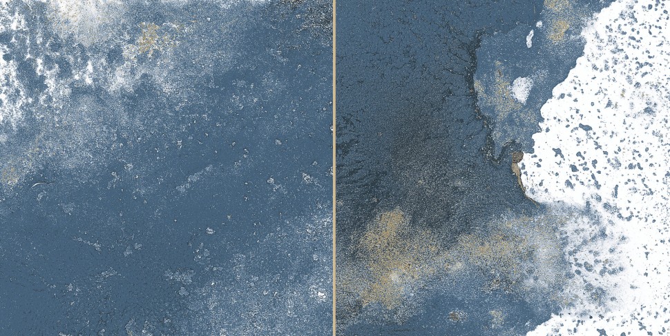 Плитка керамическая настенная FS TRADITION SQUARE BLUE LT 20*40