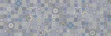 Настенная вставка Meissen Keramik Grey Desert Мотивы 29x89 GRC-WID091