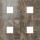 Мозаика S.M. Woodstone Taupe Mosaic 45*45 Лаппато