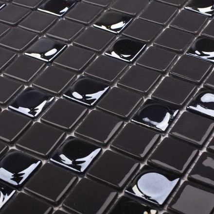 Стеклянная мозаика Aura 828 MIX BLACK 31,7*31,7