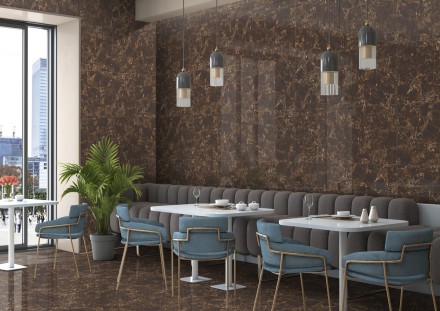 Керамогранит Emperador Brown 60*120 HIGH GLOSSY