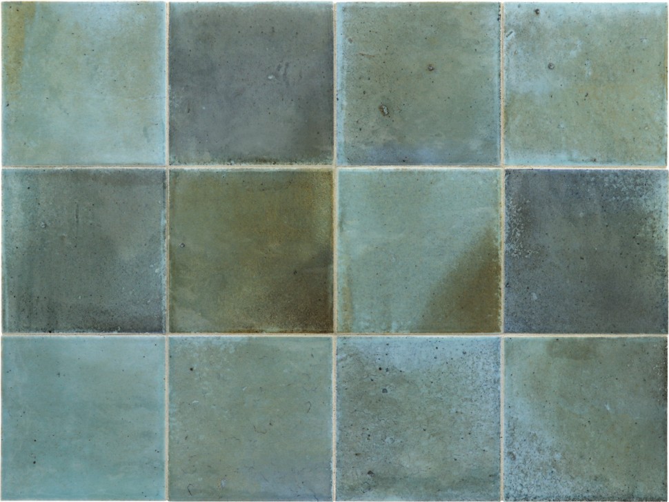 Плитка керамическая настенная 30017 HANOI Sky Blue 10x10 см