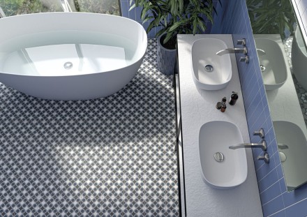 Керамогранит Hidra Pop Cold 20x20 - Cifre