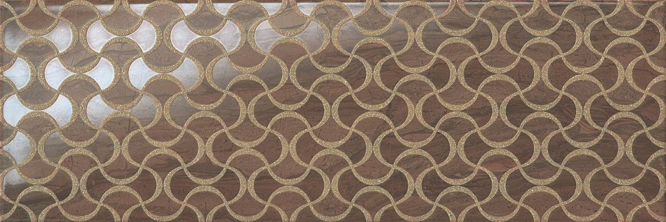 Декор Suprema Bronze Wallpaper 25*75
