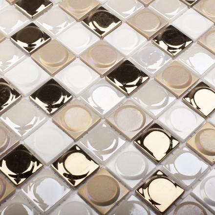 Стеклянная мозаика Aura MIX GOLD BLEND 31,7*31,7