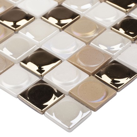 Стеклянная мозаика Aura MIX GOLD BLEND 31,7*31,7