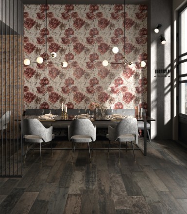 Керамическая плитка Элемент Нэве Вставка Букей 25*75