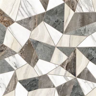 Керамогранит VITRA MarbleSet Декор Микс Терраццо Лаппато 60*60
