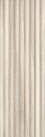 Плитка настенная DAIKIRI Wood Beige  struktura Pasy 25*75