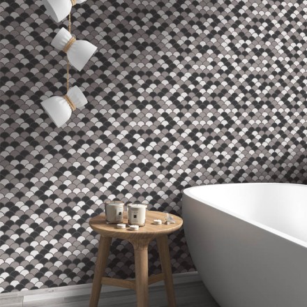 Стеклянная мозаика Soul BLACK MIX 30,7*31,7