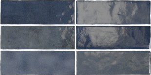 Плитка керамическая настенная 24470 ARTISAN Colonial Blue 6,5х20 см