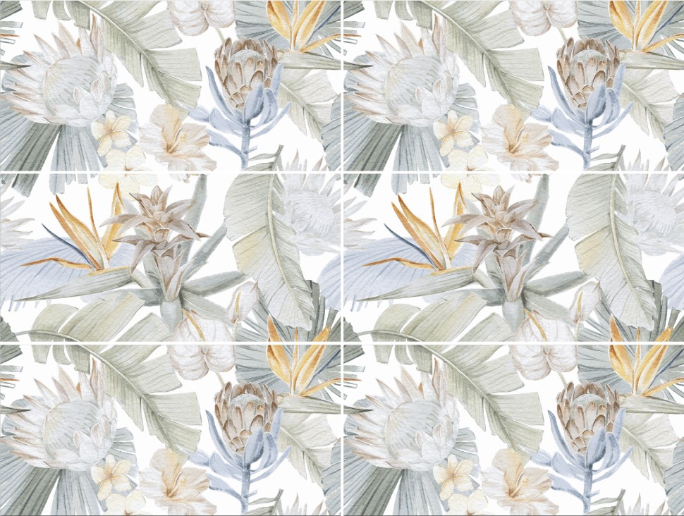 Керамогранит ELITE MALIBU DECOR A+B 60x120 MATT (2 шт в компл)