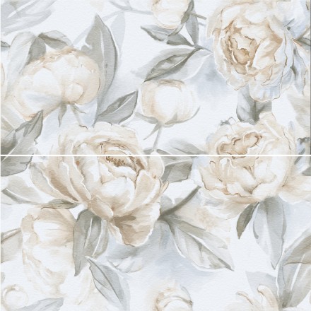 Керамогранит ELITE PEONIES DECOR A+B 60x120 MATT (2 шт в компл)