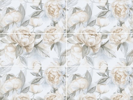 Керамогранит ELITE PEONIES DECOR A+B 60x120 MATT (2 шт в компл)