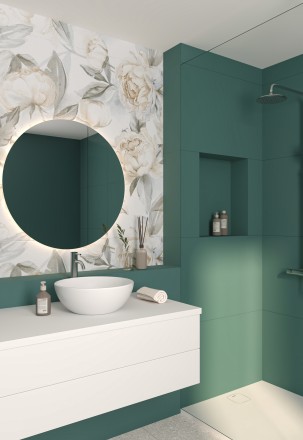 Керамогранит ELITE PEONIES DECOR A+B 60x120 MATT (2 шт в компл)