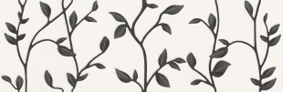Настенная вставка Meissen Keramik Winter Vine белый 29x89 WIN-WID051