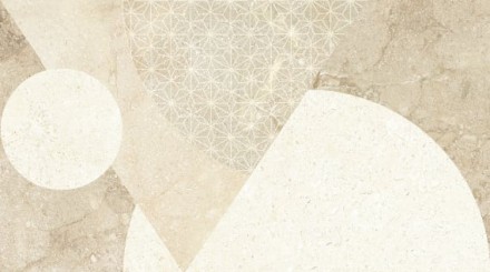 Настенная плитка декор Лиссабон 1045-0256 25x45 геометрия