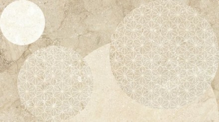 Настенная плитка декор Лиссабон 1045-0256 25x45 геометрия