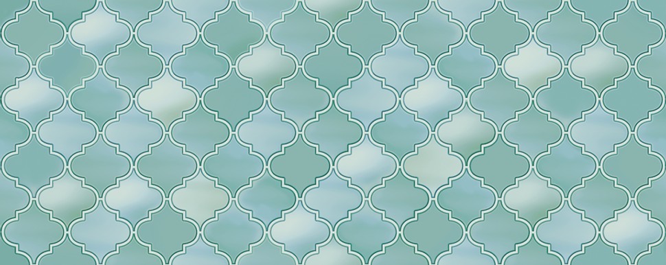 Плитка настенная Calypso Aquamarine 20,1*50,5