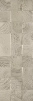 Плитка настенная DAIKIRI Wood Grys struktura Kostki 25*75