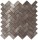 Мозаика S.O. Black Agate Herringbone Mosaic 30,5*30,5 Глянeц