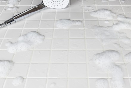 Противоскользящая мозаика Non-Slip White Antislip 48х48