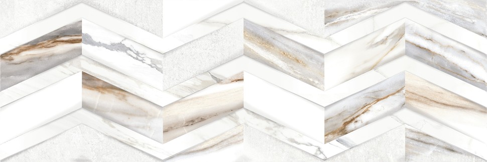 Плитка настенная DELACORA Delta Chevron 246x740 WT15DLA55R