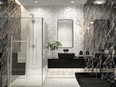 Коллекция плитки Eletto Ceramica Levanto Nero