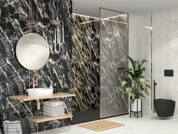 Коллекция плитки Eletto Ceramica Levanto Nero