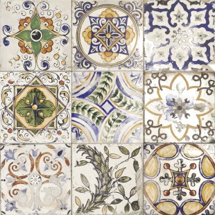 Плитка настенная MAIOLICA CENTRO(MIX) 20x20 - Mainzu  