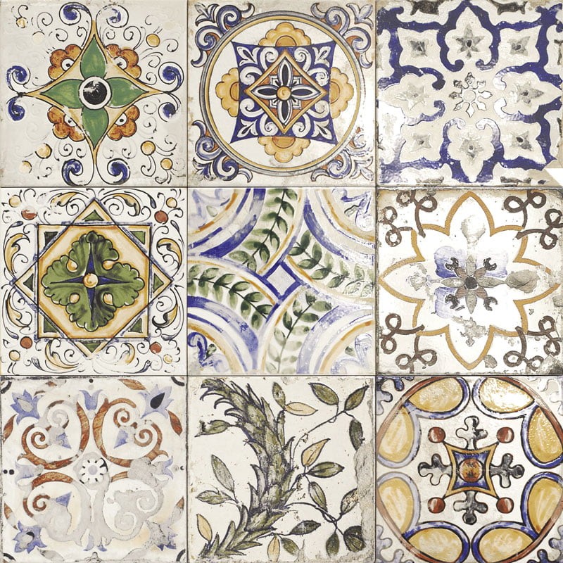 Плитка настенная MAIOLICA CENTRO(MIX) 20x20 - Mainzu  