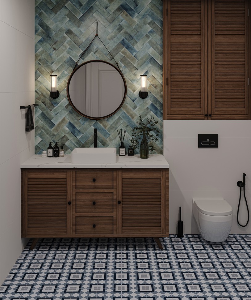 Керамогранит Carpets PRE-CUT BRISTOL BLUE 60х60 MATT