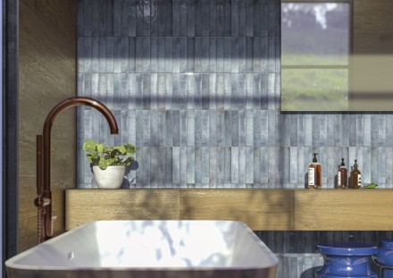 Настенная плитка Nautalis aqua brillo 5x25 - Cifre Ceramica