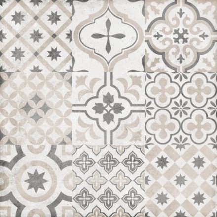 Керамогранит Цемент Стайл 7246-0005 (ст. арт. 6046-0359) 45x45 орнамент