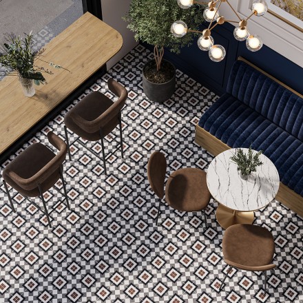 Керамогранит Carpets PRE-CUT BRISTOL RED 60х60 MATT