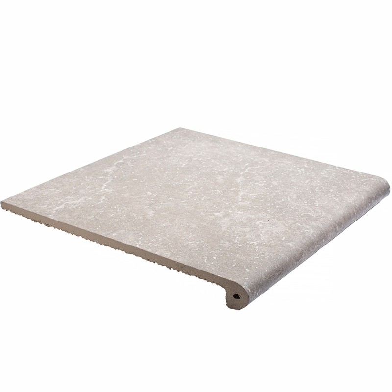 Exagres STONE Ступень фронтальная PELDANO GRIS 33х33х4  