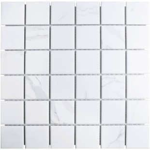 Керамическая мозаика 48х48 Carrara Matt 48х48