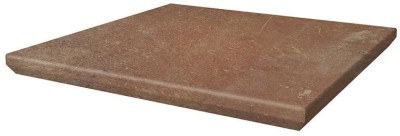 Scandiano Rosso Ступень угловая с капиносом 33*33