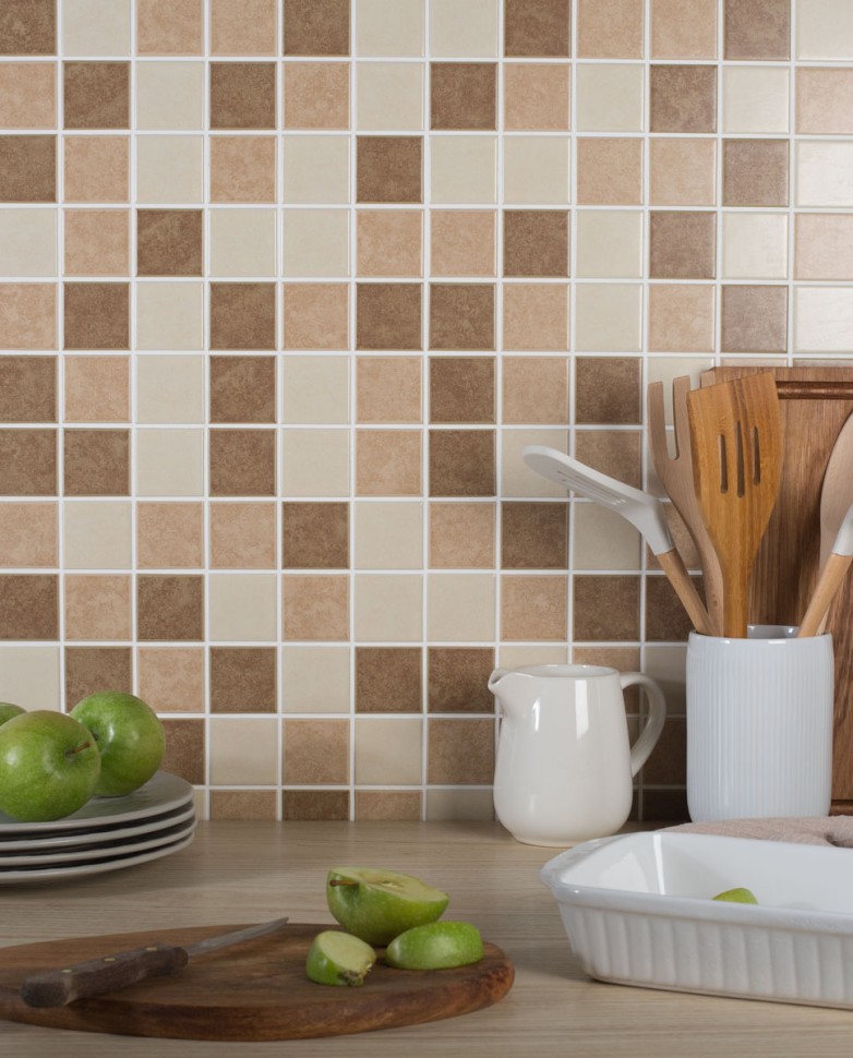 Керамическая мозаика 48х48 Beige Matt 48х48