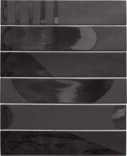 Керамогранит 30174 WADI DECOR Noir 6x30 см