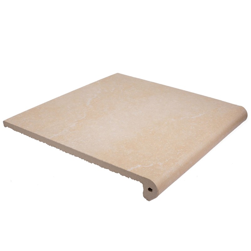 Exagres STONE Ступень фронтальная PELDANO OCRE 33х33х4 