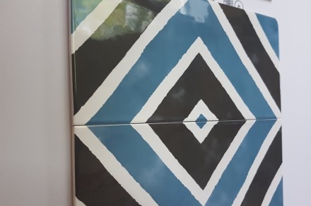 Настенная плитка Decor Ask marine 12,5x25 - Cifre Ceramica