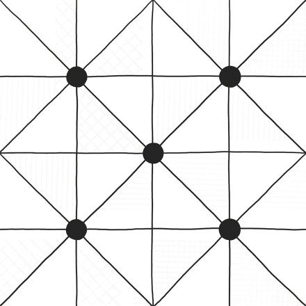 Керамогранит декор Домино 6032-0434 30х30 геометрия